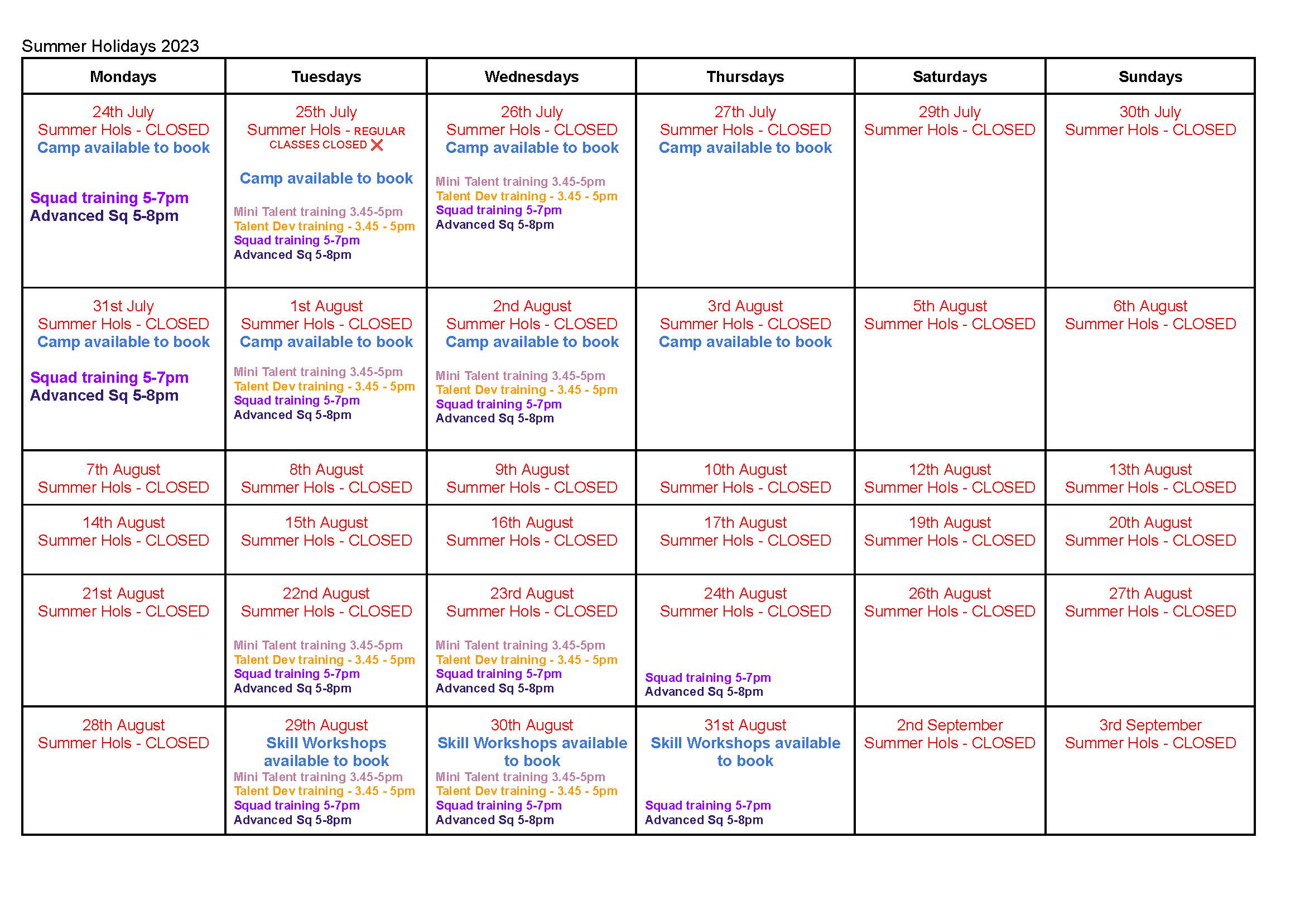 Term Dates Gymnastics For Children In Oxfordshire term-dates-gymnastics-for-children-in-oxfordshire